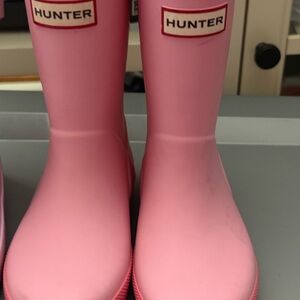 Hunter Pink Rain Boots